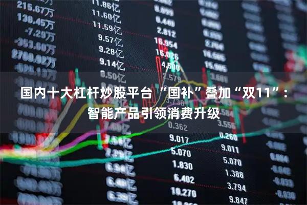国内十大杠杆炒股平台 “国补”叠加“双11”：智能产品引领消费升级